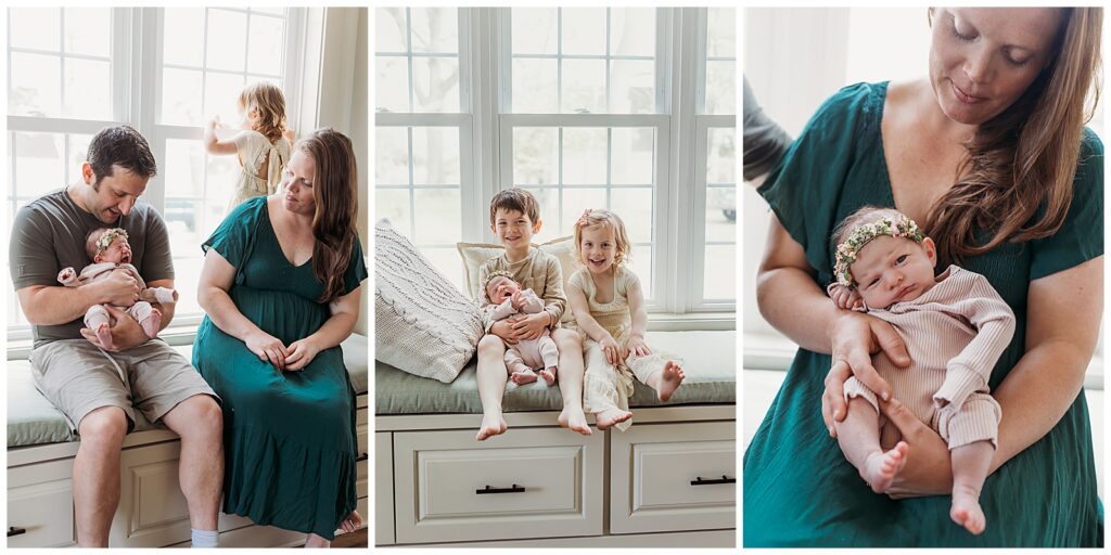 Let Kate McCord Photography fully style your Harrisburg, PA newborn session. 