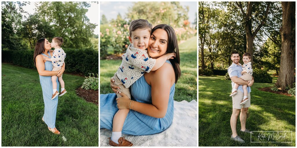 Snuggles with mom and hugs with dad. These are all things we will capture in your family session.