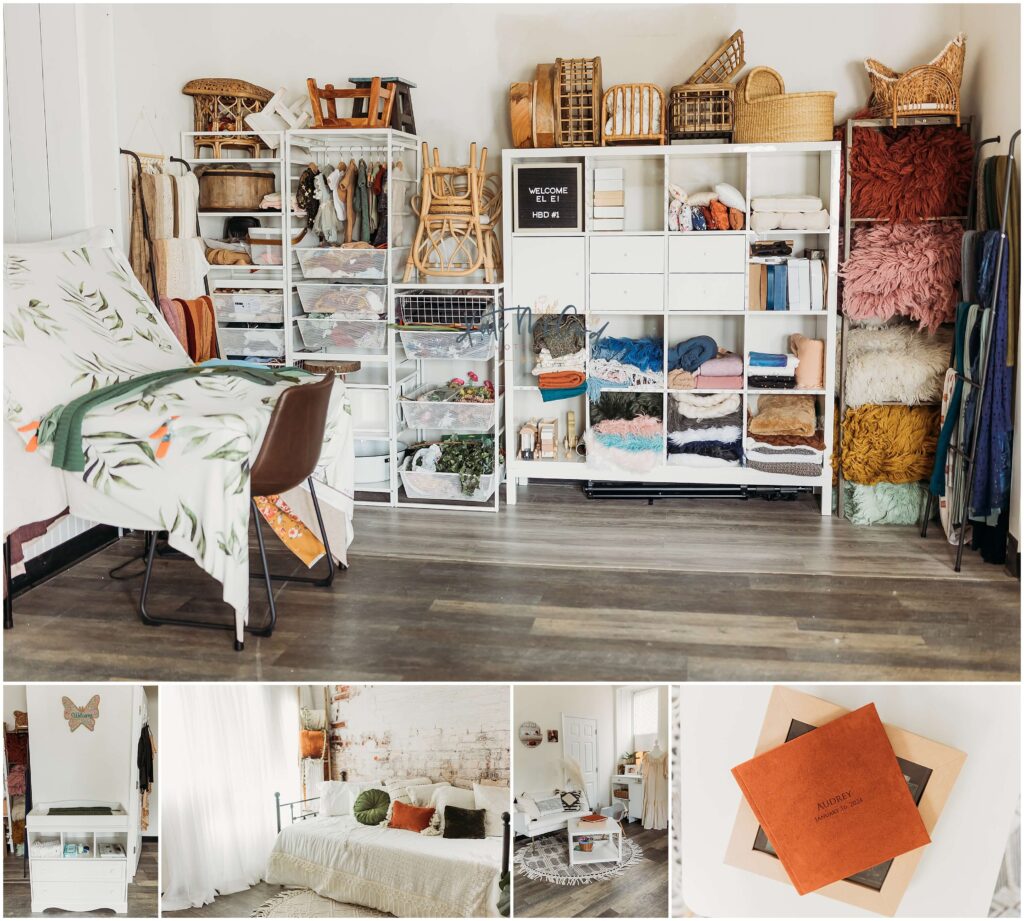 Newborn photography studio near Harrisburg PA safety-focused photographer