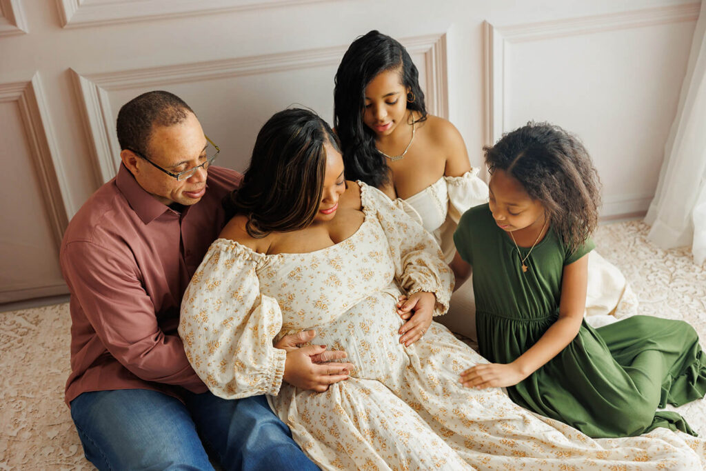 Pregnant mother preparing for baby in Harrisburg PA